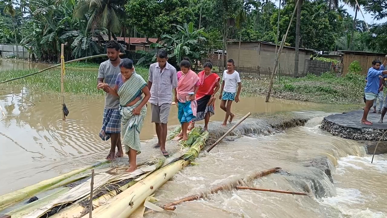 Flood at Rangia