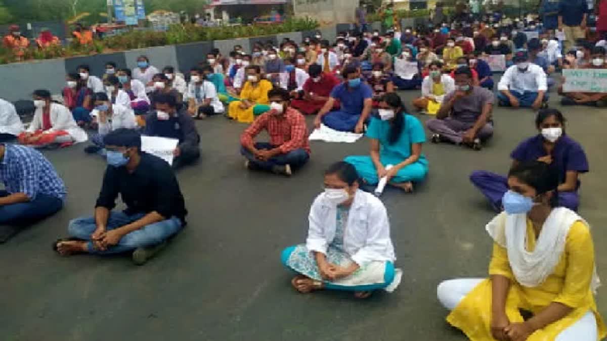 Junior Doctors Strike In Telangana