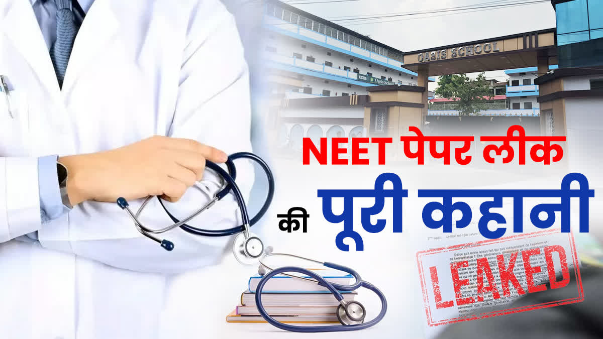 NEET question paper leak in Hazaribag