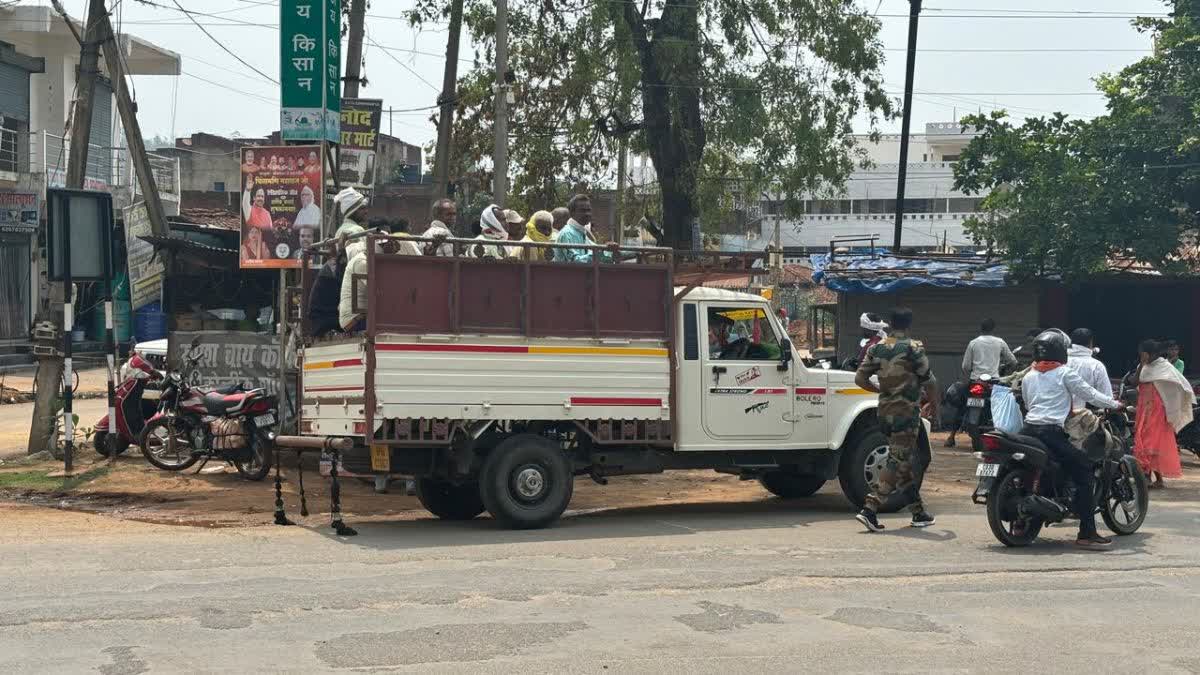 Traffic police alert in Balrampur