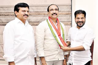 BRS MLA Sanjay Kumar joined Congress