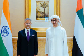 External Affairs Minister S Jaishankar held conversations with his United Arab Emirates counterpart Abdullah bin Zayed Al Nahyan on India and UAE's "ever-growing" comprehensive strategic ties.