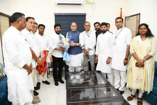 CM Revanth met Union Minister Rajnath singh