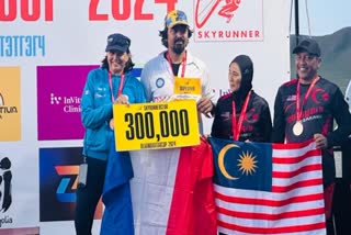 Manali man won Bronze medal