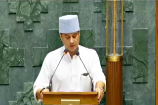 JYOTIRADITYA SCINDIA TOOK OATH