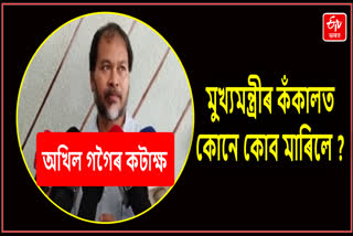 Akhil Gogoi Slams Assam CM