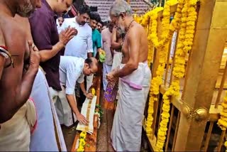 UTHARAM VEPPU IN THIRUNAKKARA  THIRUNAKKARA MAHADEVA TEMPLE  തിരുനക്കര ക്ഷേത്രം ഉത്തരം വയ്‌പ്  ബലിക്കൽപുര നവീകരണം