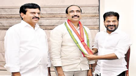 BRS MLA Sanjay Kumar joined Congress