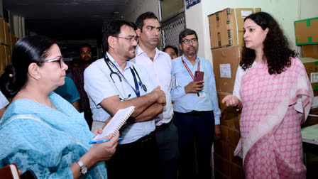 inspection of hospital in jaipur