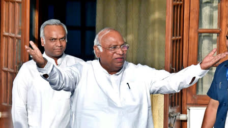 Congress president Mallikarjun Kharge