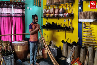 Making and preservation of lost folk instruments by Parth Pratim Neog