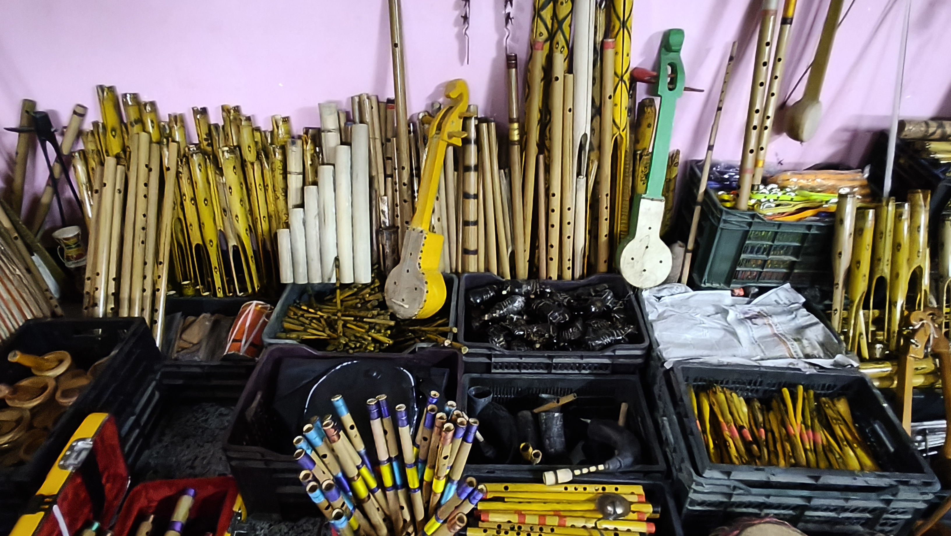 Making and preservation of lost folk instruments by Parth Pratim Neog