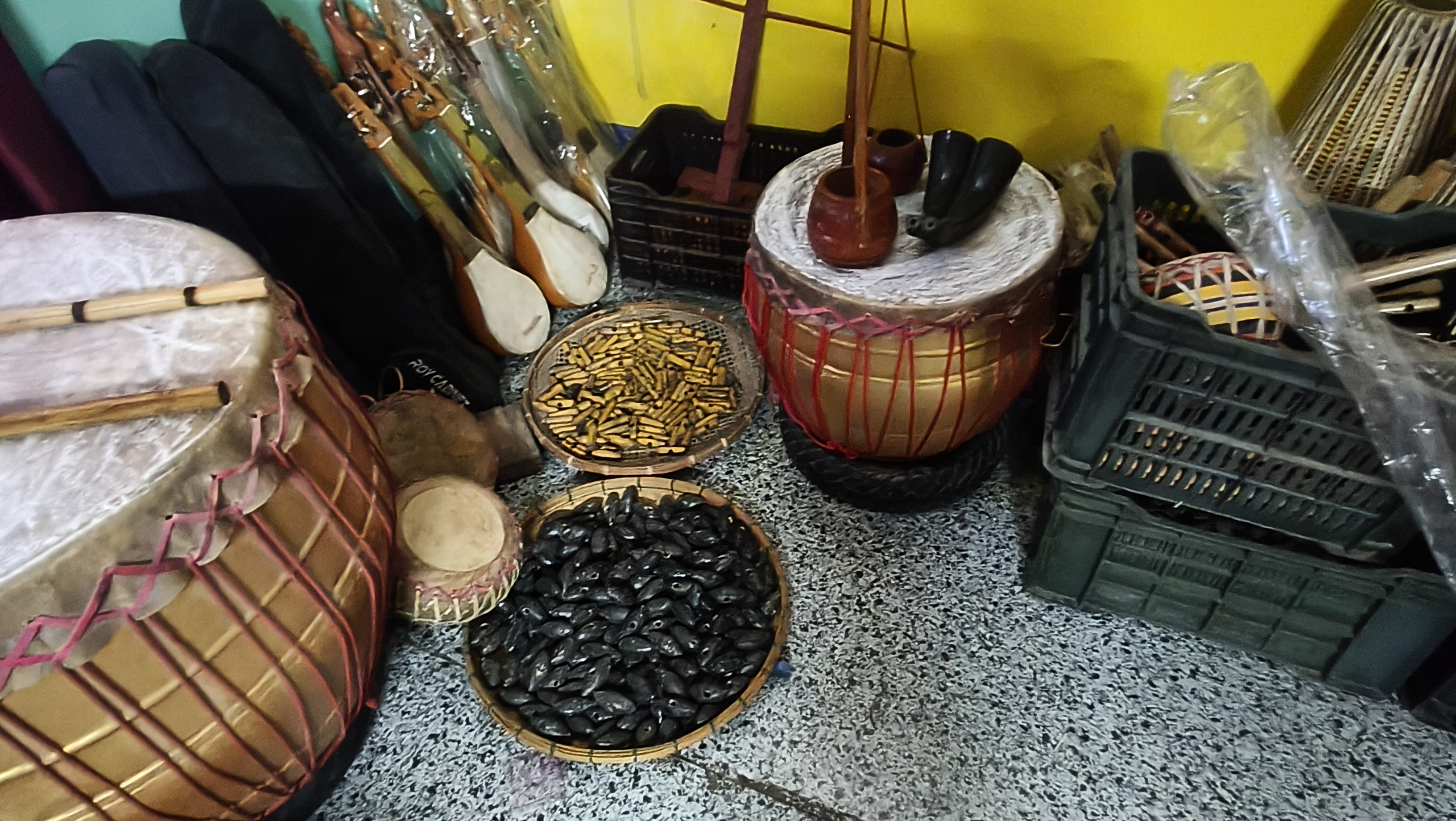 Making and preservation of lost folk instruments by Parth Pratim Neog