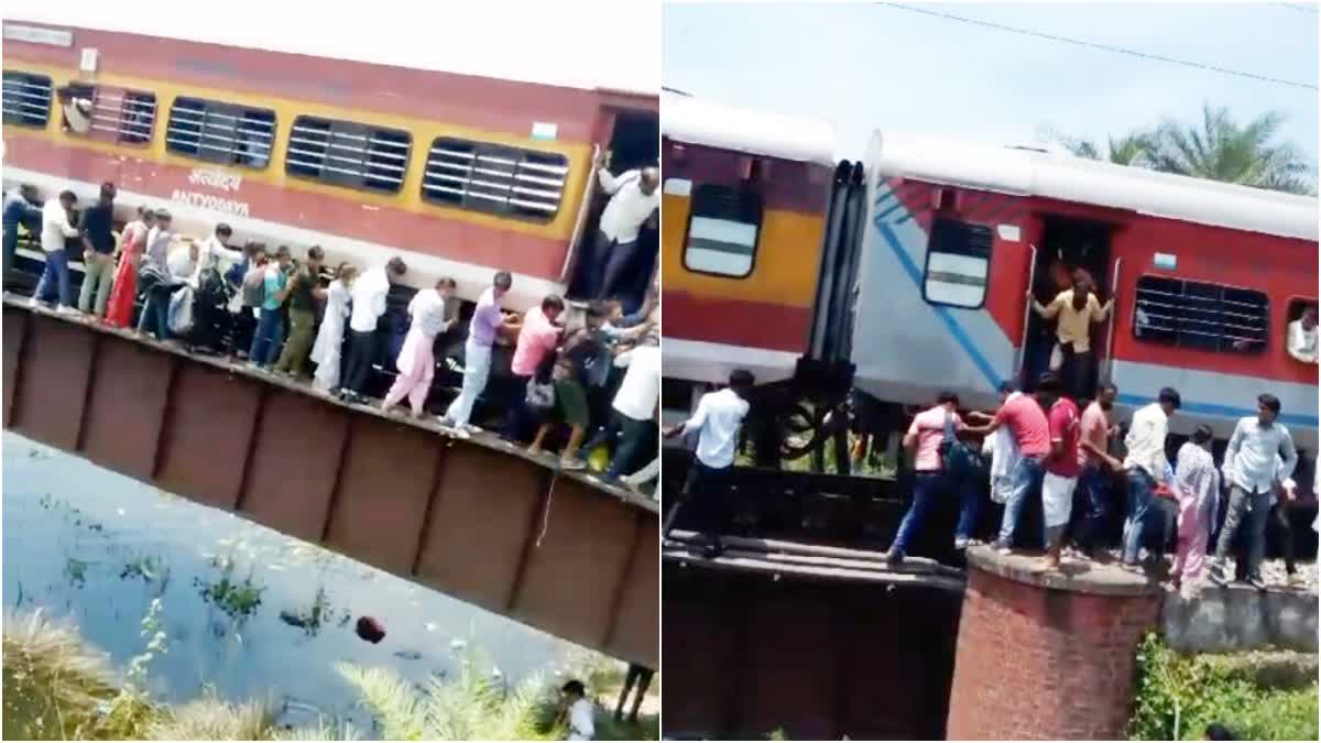 Passengers Jumps Into River