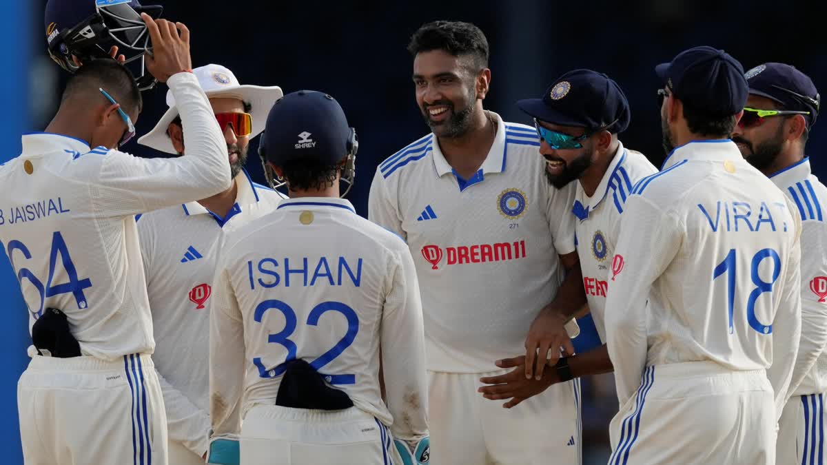 India gave themselves the best chance to win the second Test against the West Indies with an ultra-aggressive batting approach after lead pacer Mohammed Siraj produced career-best figures on another rain-hit day here. Siraj's five-wicket haul in the morning session allowed India to bowl out the West Indies for 255 in their first innings after the hosts started day four at 229 for five.