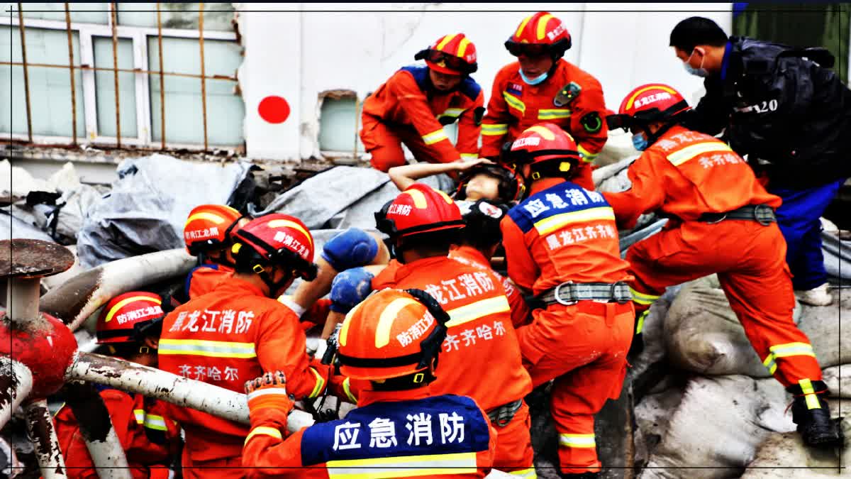 School gym roof collapse