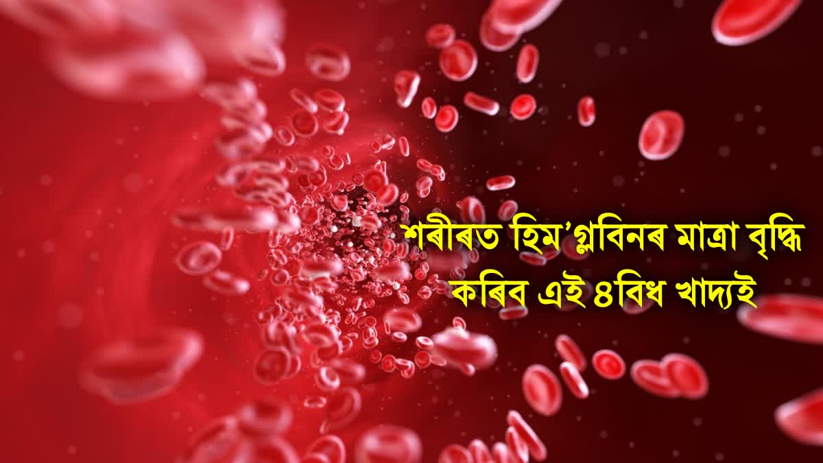 With these 4 things the level of hemoglobin in the body will reach beyond 13