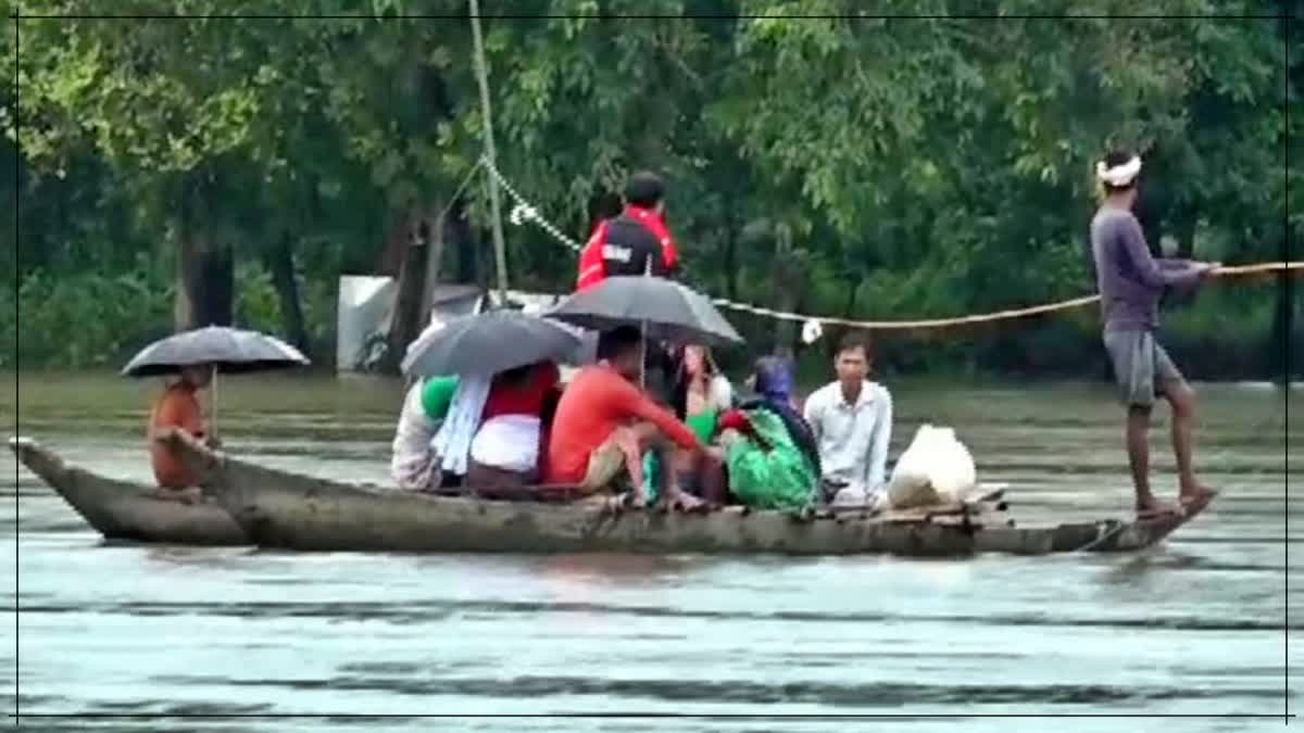 Poor road condition of Majuli