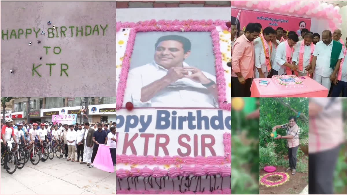 KTR Birthday Celebrations in Telangana