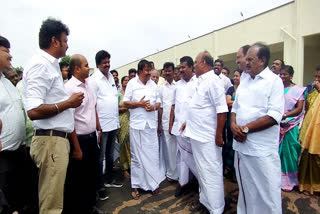 Minister KN Nehru inspected Thanjavur Smart City project work and his question made the officials laugh