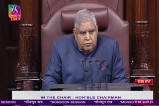 The Rajya Sabha proceedings were adjourned for almost an hour on Monday following heated exchanges between Chairman Jagdeep Dhankhar and TMC's Derek O'Brien over the issue of party affiliations of those submitting notices on the Manipur issue.