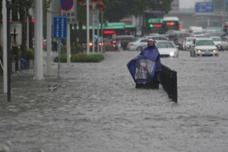 چین نے شدید بارش کے لیے بلیو الرٹ جاری کیا
