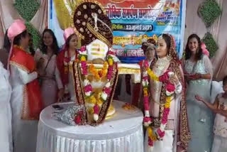 Married to Lord Shiva in Jhansi ETV BHARAT