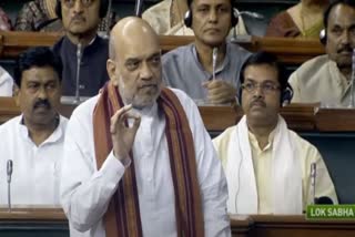 Amit Shah in Lok Sabha