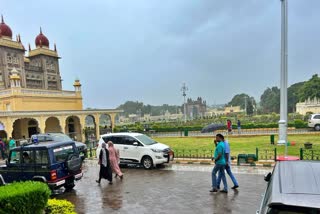 ಮೈಸೂರಿನಲ್ಲಿ ಮಳೆ