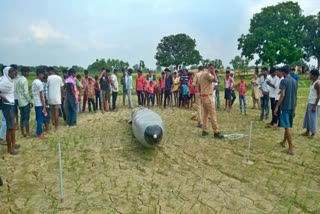 ವಿಮಾನದ ಎರಡು ಇಂಧನ ಟ್ಯಾಂಕ್‌ಗಳು ಗದ್ದೆಯಲ್ಲಿ ಪತ್ತೆ