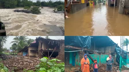 Continued rain in Belgaum district