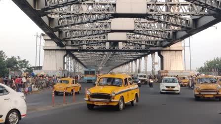 Yellow Taxis in Kolkata