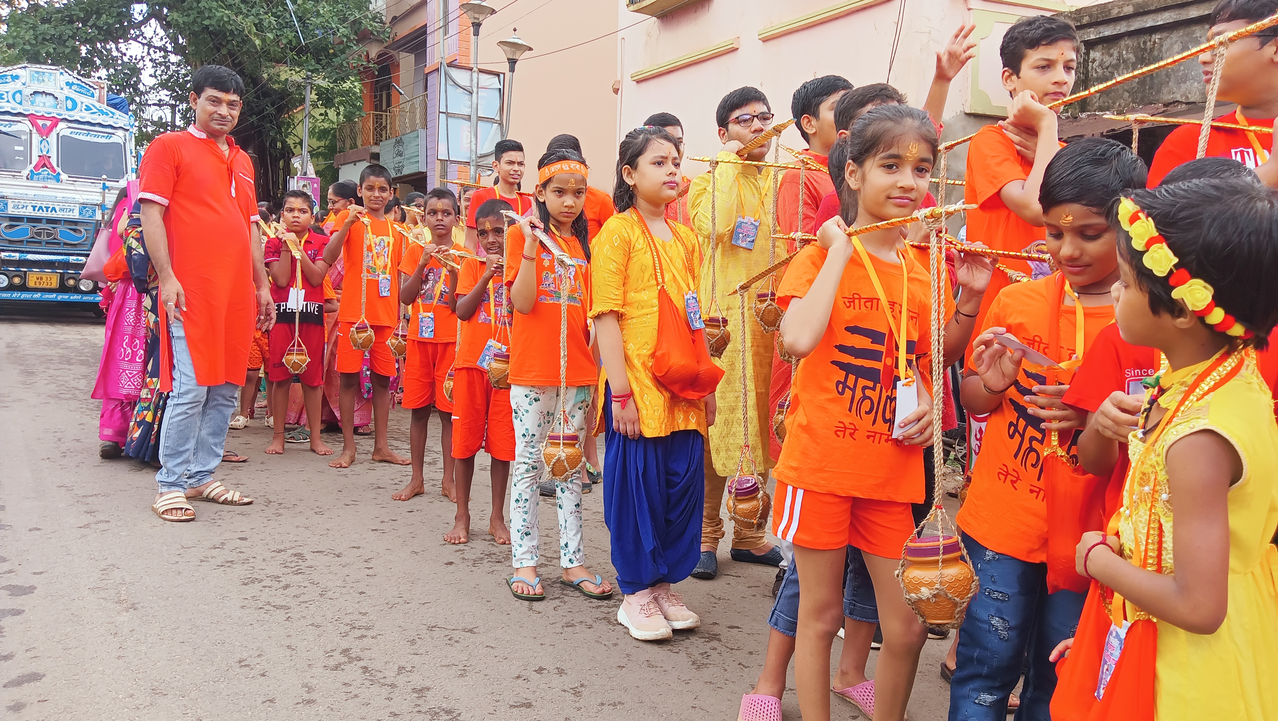 Balka Kanwar Yatra in Jhargram