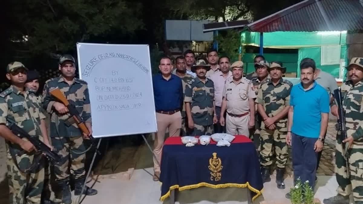 BSF Recovers Heroin Worth Rs 3 Crore Along Indo-Pak Border In Rajasthan