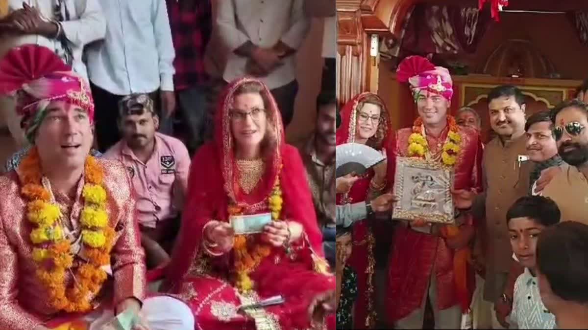 FRENCH COUPLE GOT MARRIED IN DEWAS