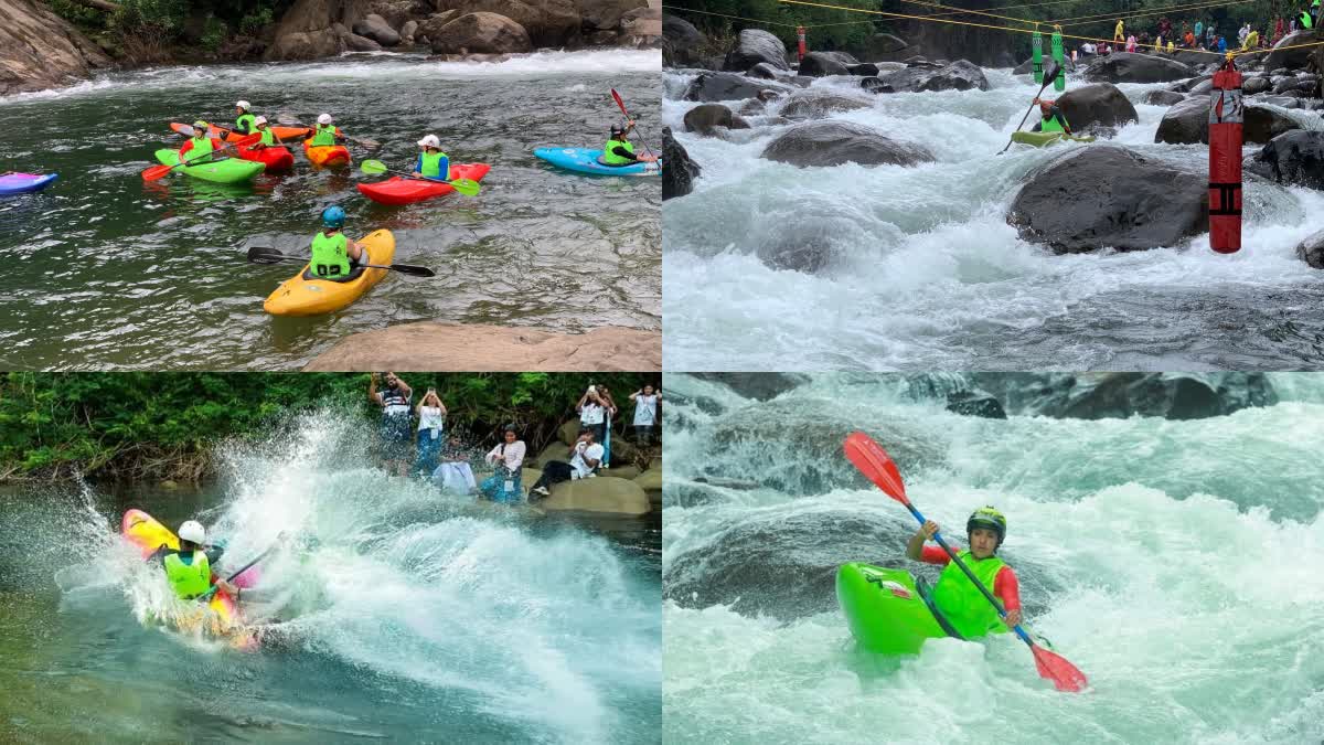 മലബാർ റിവർ ഫെസ്‌റ്റ്  വൈറ്റ് വാട്ടർ കയാക്കിങ്  WHITE WATER KAYAKING IN KOZHIKODE  MALABAR RIVER FEST