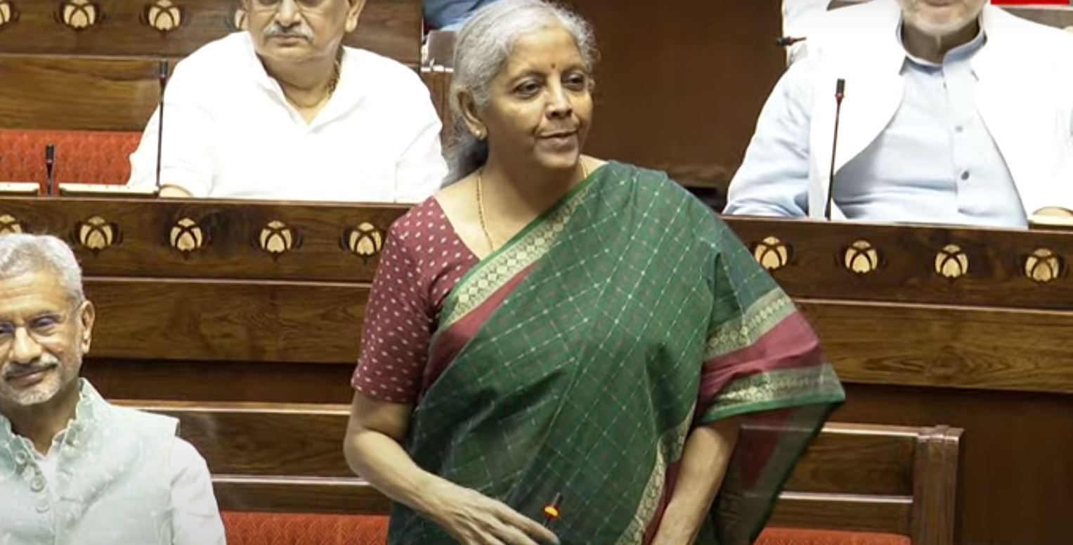 FM Sitharaman Refutes Kharge's Allegations in Rajya Sabha