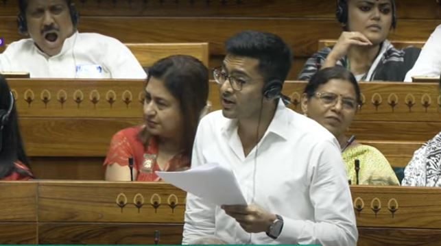 TMC's Abhishek Banerjee speaks in Lok Sabha