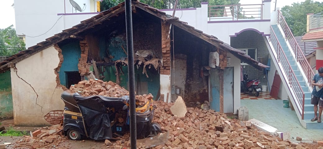 HEAVY RAIN IN CHIKKAMAGALURU