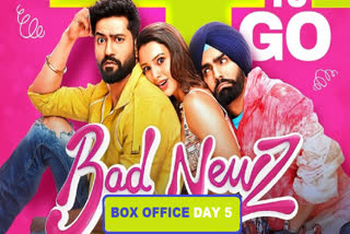 Bad Newz box office Day 5