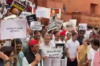 Protest on Budget 2024