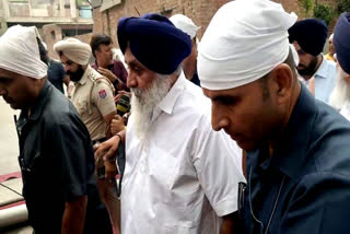 Sukhbir Badal reached Sri Akal Takht Sahib