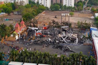 Rajkot Fire Mishap Spot