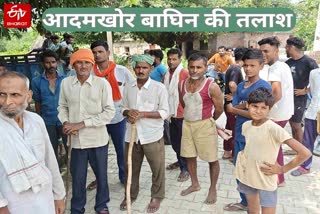 पीलीभीत के डांडिया गांव में मिली आदमखोर बाघिन की लोकेशन.