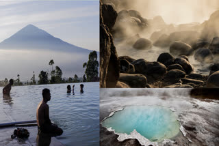 Know where are the hot water springs in India and how bathing in them cures many diseases