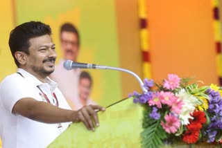 மேடையில் பேசிய துணை முதலமைச்சர் உதயநிதி ஸ்டாலின்
