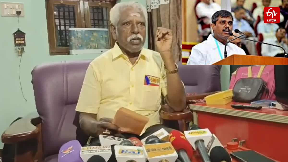 பேட்டியளித்த வீரமுத்துவேல் தந்தை பழனிவேல்