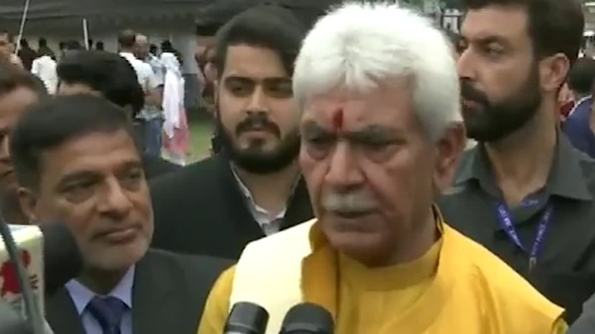 J&K LG Manoj Sinha