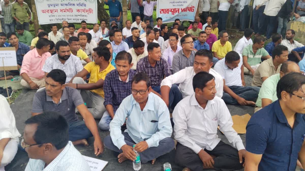 Protest in Tinsukia