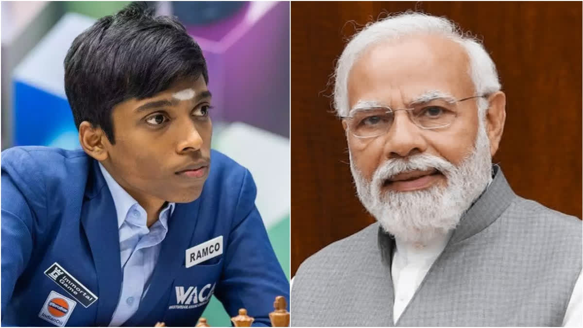 PM Modi hails Praggnanandhaa for chess World Cup runner-up finish -  Hindustan Times